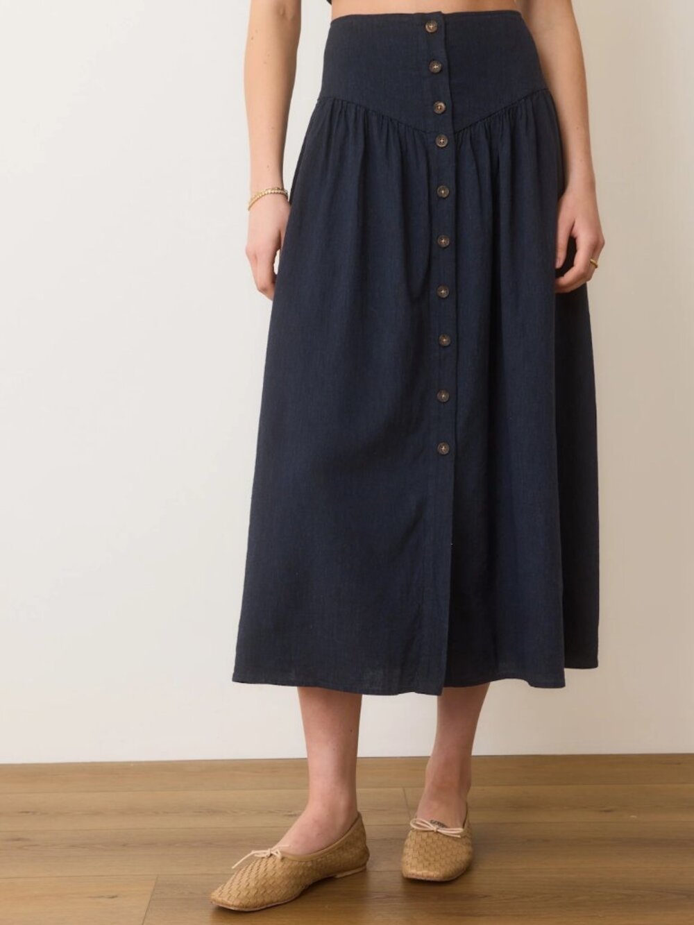 NWT Marine Layer Jade Midi Skirt Plus Size 14